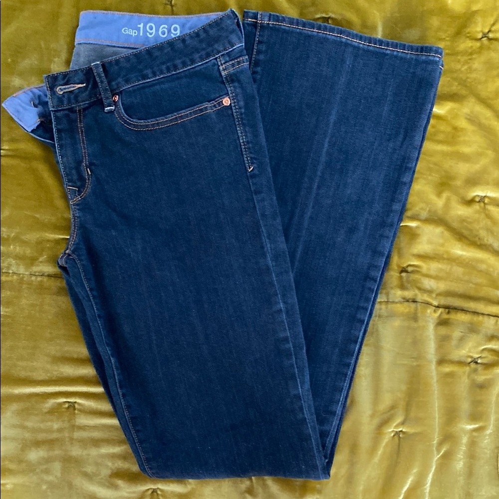 GAP vintage Blue Curvy/Bootcut Jeans Classic Style